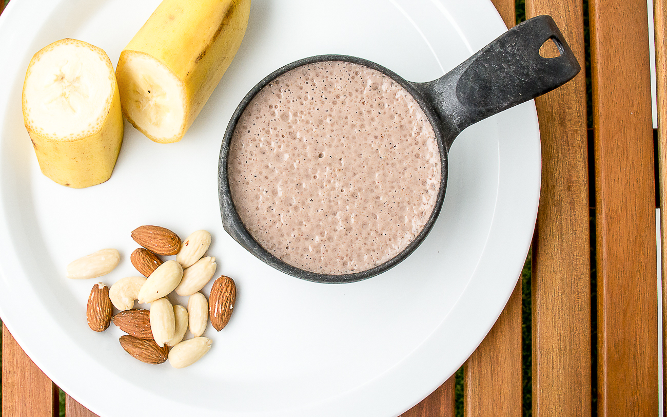 mandlové smoothie